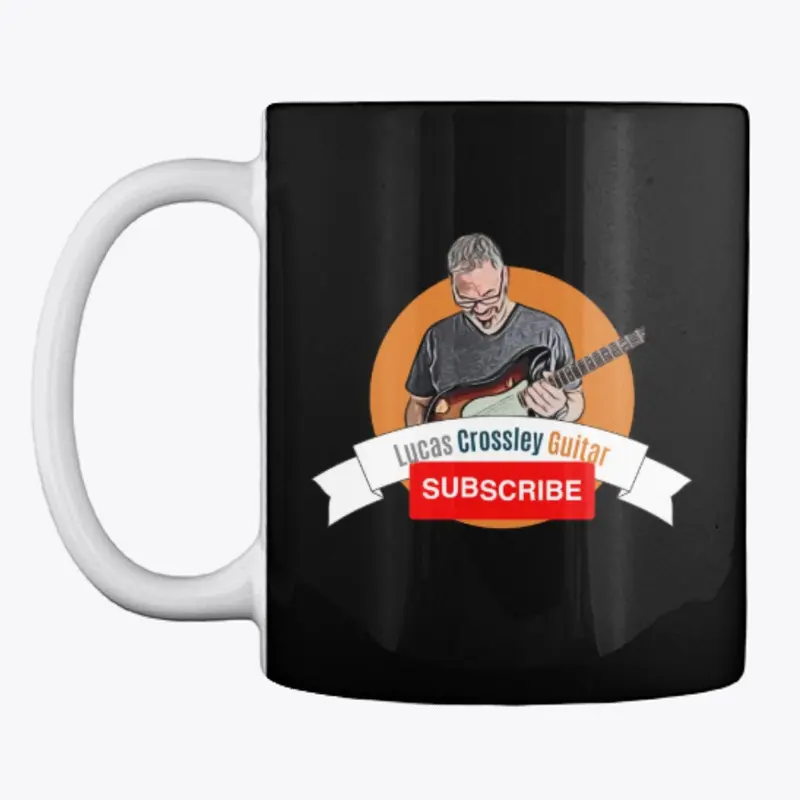 Black Coffee Mug - Lucas Crossley Guitar